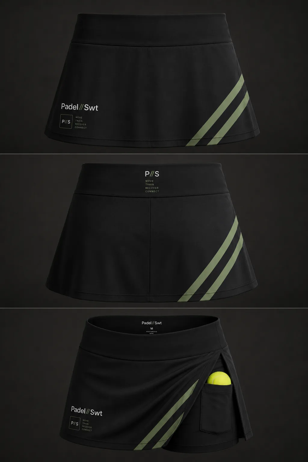 Court Skirt - Padel//Swt Parallel Line preview