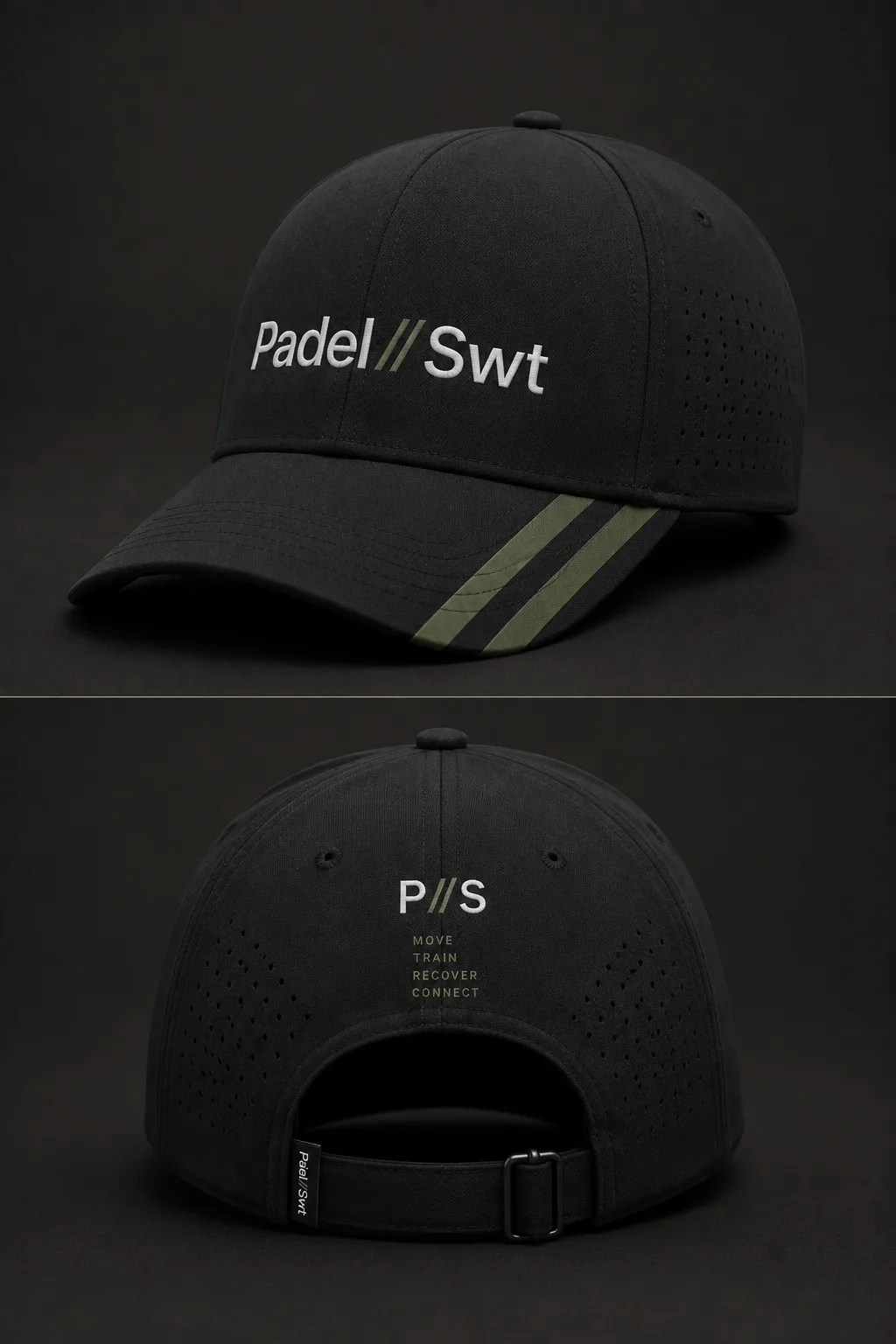 Perforated Cap - Padel//Swt Parallel Line preview